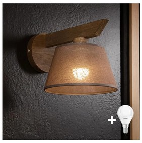 Brilagi - LED fali lámpa ANTHONY 1xE14/40W/230V dióbarna/cseresznye