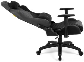 Gamer szék SENSE7 Spellcaster szövet fotel Senshi Edition XL szürke