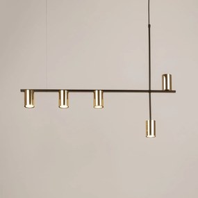 Sigma lighting modern függeszték vendo fekete sárgaréz sig33693
