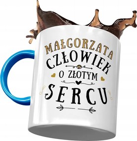 Kék Bögre Margit Barátnőknek Ajándék Nyomtatott Fotóval