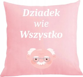 Párna párnahuzat Nagypapa napja Nagypapa mindent tud Ajándék