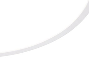 Okos mennyezeti lámpa fehér 29,5 cm LED RGBW-vel IP54 - Siem