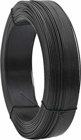 vidaXL antracitszürke acél kerítésösszekötő drót 250 m 1,6/2,5 mm