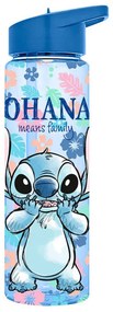 Disney Lilo és Stitch, A csillagkutya Ohana műanyag szívószálas kulacs 600 ml