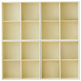 Világossárga függő könyvespolc 70x70 cm Mistral – Hammel Furniture