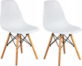 Aga 2x Étkezőszék Fehér