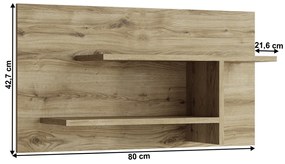 DORSI 80 polc, Navarra tölgy