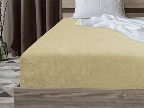 Frottír EXCLUSIVE krém lepedő 200x220 cm