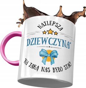 Rózsaszín Bögre Lányoknak Milyen Volt Nekünk Nyomtatott Fotóval