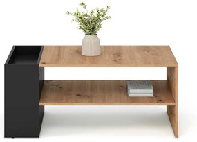 Ingenio dohányzóasztal, artisan tölgy / fekete