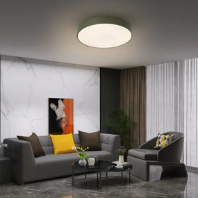 Brilagi - LED dimmelhető mennyezeti lámpatest POOL LED/48W/230V 3000-6000K 40 cm zöld+távirányító