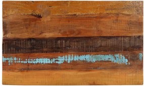 vidaXL négyszögű tömör újrahasznosított fa asztallap 60x100cm 25-27 mm