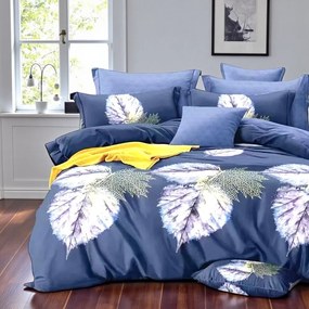 Pamut ágynemű Homa TELIAN BLUE 7 részes 140X200 cm