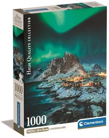 Norvégia Lofoten 1000 db-os Compact puzzle Clementoni