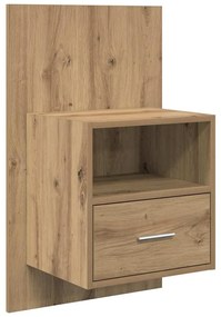 Fejtámla Szekrénnyel fiókkal 3 pcs Artisan tölgy Faanyag
