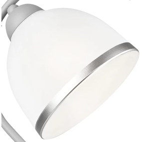 Asztali lámpa RETRO II 1xE27/60W/230V ezüst