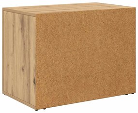 Éjjeliszekrény fiókkal kézműves tölgy 60 x 36 x 45 cm Faanyag