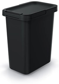 Függő szemetes, 12 l, fekete