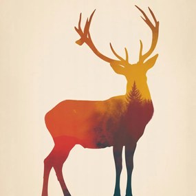 Poszter 50x50cm Erdei Monarchia fénye