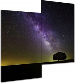 Vászonkép 60x60 Csillagos éj