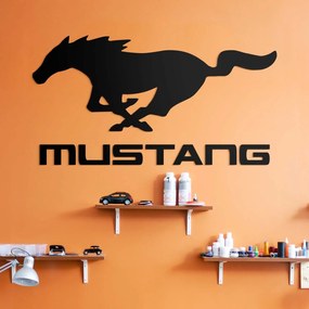 DUBLEZ | Fa autó jel - Mustang Logó | Fali kép