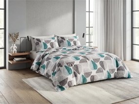 Mikroszálas ágynemű PULINA szürke Ágyneműhuzat mérete: 2 db 70 x 80 cm | 160 x 200 cm