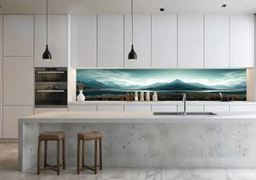 Wallplex konyhahátfal Varázslatos Hegy (Méret: 60x240)
