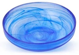 18 részes étkészlet kék/üveg