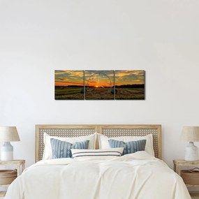 Kép - Falusi csomagok (órával) (90x30 cm)