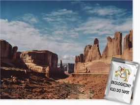 Fotótapéta Kanyon 3D Természet Sziklák Hálószoba Nappali Tapéta Flizelina 350x250