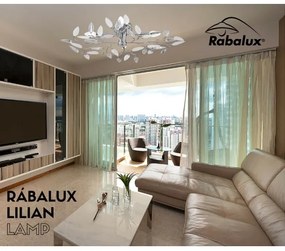 Rabalux 2839 - Mennyezeti lámpa LILIAN 4xE14/40W/230V