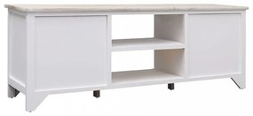 tömör császárfa TV-szekrény 108 x 30 x 40 cm