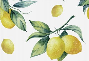 Fotótapéta Flizelin Dekoratív Hálószoba Citrom motívum 152x104