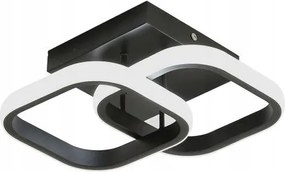 Modern Led Mennyezeti Lámpa 22W 6500K 1900LM fekete