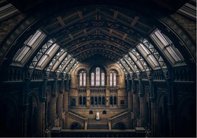 Fotótapéta 3d terem épület fotótapéta 416 x