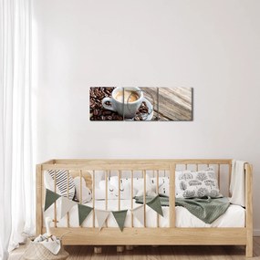 Kép - Espresso (órával) (90x30 cm)