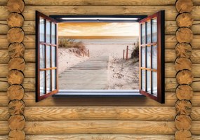 Fotótapéta - Kilátás a strandra (152,5x104 cm)