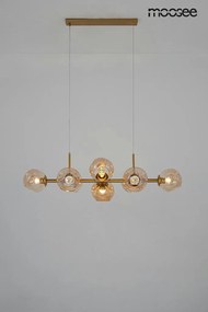 King Home MOOSEE ROMEO GOLD MSE010100171 Függőlámpa 8x40W/E27 IP20