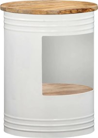 vidaXL tömör mangófa dohányzóasztal 43 x 55 cm