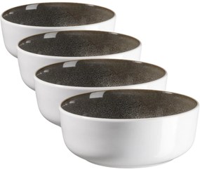 Mäser Lunaria Brown tálkészlet, 15,5 cm, 4 db, 15,5 cm