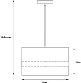 Lucide 10409/01/33 - Csillár zsinóron EXTRAVAGANZA TUSSE 1xE27/60W/230V zöld