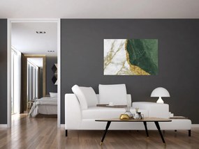 Kép - Zöld márvány N⁰3 (90x60 cm)