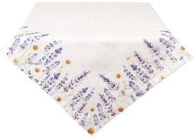 Levendulás pamut asztalterítő - 130x180 cm - Lavender Fields