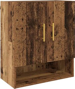 vidaXL Fali Szekrény Falra szerelhető Régi fa 60 x 31 x 70 cm Faanyag