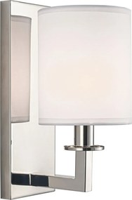 Cosmolight glamour modern fali lámpa lille nikkel cosw01937ni-wh
