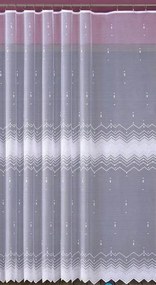 Mg Függöny jacquard 618/353 400X250 kész, M szalaggal