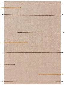 Pamut szőnyeg Yasin bézs 100x150 cm