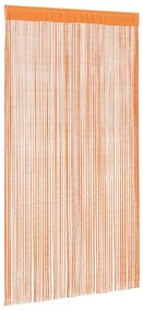2 db narancssárga zsinórfüggöny 140 x 250 cm