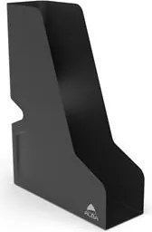 Iratpapucs, fém, 85 mm, ALBA, fekete (IAL37)