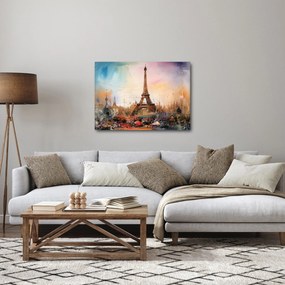 Kép - Az Eiffel-torony festménye (70x50 cm)